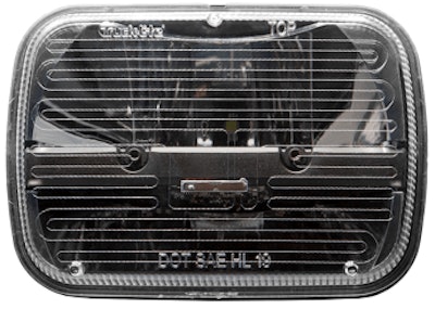 Truck Lite Heated 5 In X 7 In Rectangular Led Headlight