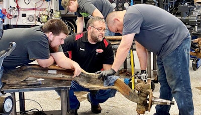 Instructor At Midwest Peterbilt Group’s Midwest Diesel Tech Academy Trains Technicians