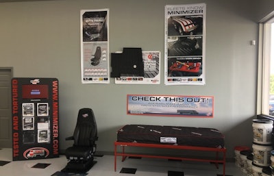Minimizer display at TNT Parts