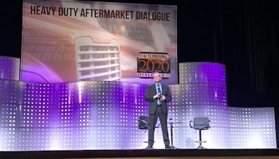 John Blodgett with MacKay & Company presents Monday at Heavy Duty Aftermarket Dialogue.