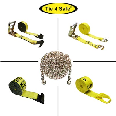 Tie4Safe is entering its 11th year in the North American market and offers a full line of cargo control products and components.