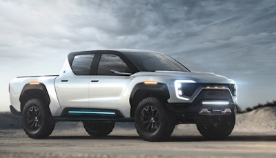 Nikola's Badger electric pickup truck