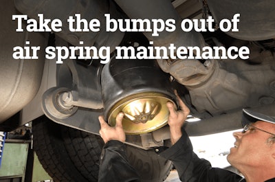 Taking the bumps out of air spring service