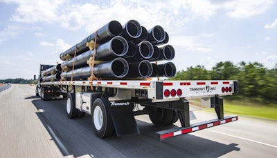 02.20.Transcraft Eagle flatbed trailer