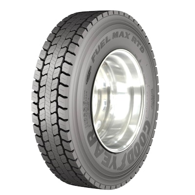Goodyear Fuel Max regional traction drive (RTD) tire