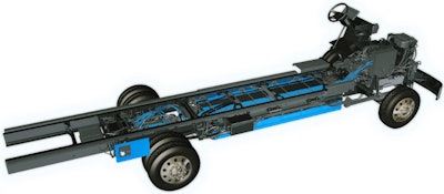 The production-ready MT50e chassis with Proterra battery system