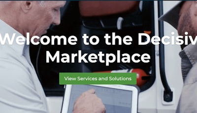 Screencap of Decisiv's SRM Marketplace