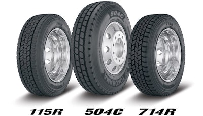 New Yokohama truck tires