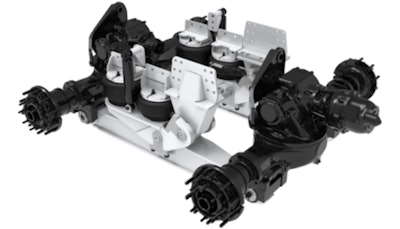 Link releases air spring tandem drive chassis suspension Trucks Parts Service