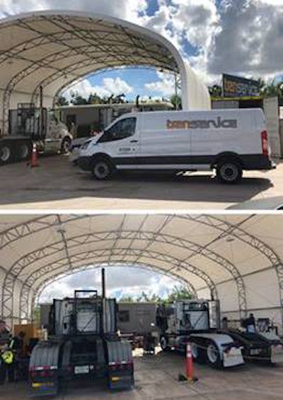 Transervice Introduces Canopy For Outdoor Maintenance