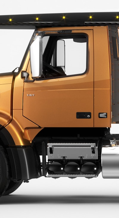 Volvo, Fontaine Modification to offer reduced-height day cab