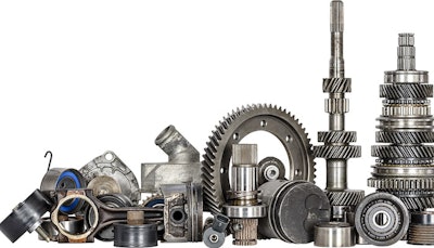 Stock Image Of Various Truck Parts