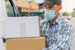 05.20.COVID coronavirus delivery with mask