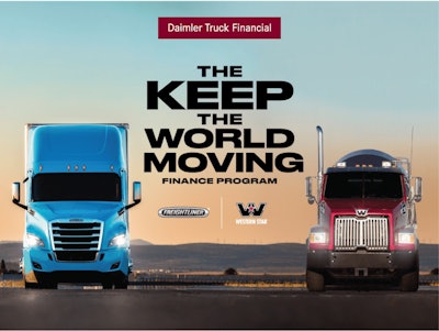 Promotional image for Daimler Truck Financial