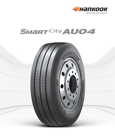 Hankook Tire Has Announced The Expansion Of Its Truck And Bus Radial (tbr) Product Portfolio In The Us With The Introduction Of The Smart City Au04 Tire