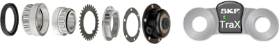 SKF wheel-end bearing components