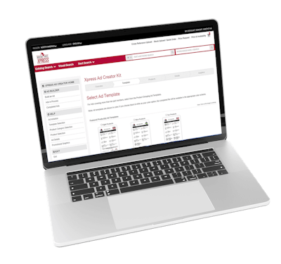 A glimpse at Meritor’s AdCreator tool.