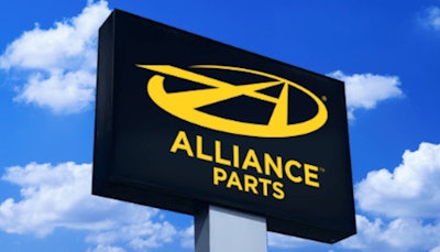 Alliance Parts sign