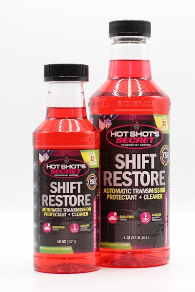 Hot Shot’s Secret Announced The Immediate Rebranding Of Transmission Stiction Eliminator To Shift Restore