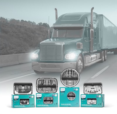 Lumileds Has Introduced The Philips Led Integral Beam As A Dot Compliant Led Upgrade For Conventional Sealed Beam Headlamps