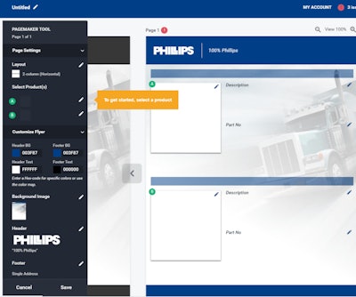 Phillips Industries’ promotion builder was recently updated to provide more features for distributors.