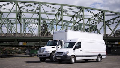 Box truck and commercial van