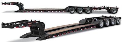 Fontaine Heavy-Haul has introduced a new trailer, the new Fontaine Magnitude 60LCC