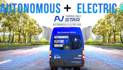 GreenPower EV Star transit van