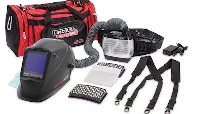 Lincoln Electric Has Introduced The Viking 3350 Xg Powered Air Purifying Respirator (papr) Helmet