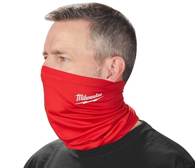 Milwaukee Tool Is Expanding Its Workwear Lineup With The Addition Of A Multifunctional Neck Gaiter