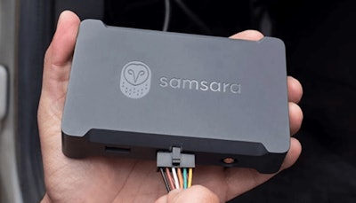 A partnership between Navistar and Samsara will negate the need for Samsara fleet customers to install Samsara Vehicle Gateway devices by using data from Navistar’s embedded telematics device.