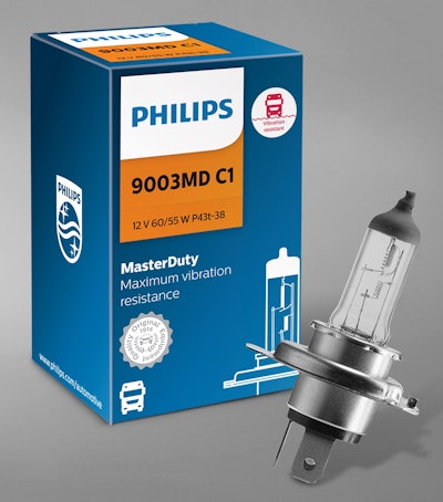 Lumileds Has Launched A Line Of Philips Master Duty Headlight Bulbs Made Especially For Medium And Heavy Duty Class 2 8 Truck Applications
