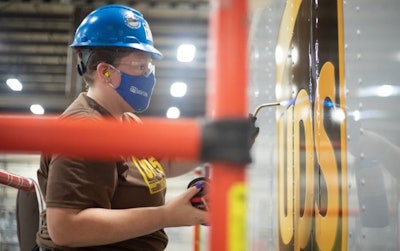 Stoughton Trailers UPS trailer