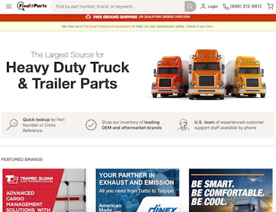 David Seewack, FinditParts founder and CEO, says the way people shop is clearly migrating online and the trucking industry is following the trend.