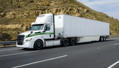 Penske Leasing Electric Truck