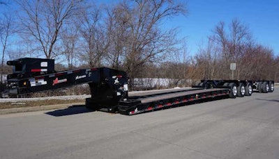 Xl Specialized Trailers Has Introduced The Xl 120 Hydraulic Detachable Gooseneck (hdg) 3+2 Trailer