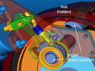 automatic slack adjuster diagram