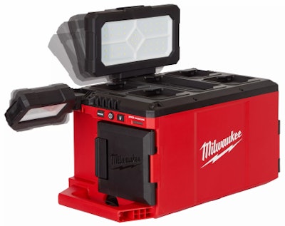 Milwaukee Tool Has Expanded Expanding Its Lighting Solutions With The Introduction Of The M18 Pack Out Light/Charger