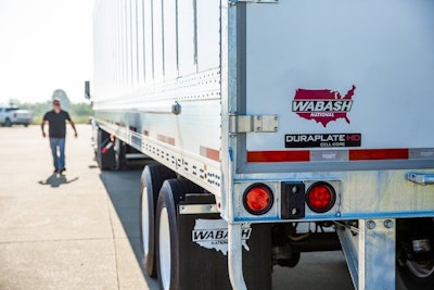 Wabash’s DuraPlate dry van composite trailer is engineered with a high-density polyethylene core, thermally bonded between two high-strength steel skins, says Ian Fox, product manager.
