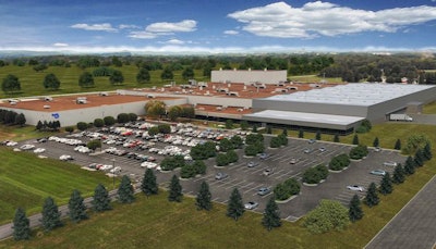 Rendering of BSFB’s Bowling Green, Ky., facility created in September 2019 when the company broke ground on a $65 million, 130,000-square-foot expansion, now nearing completion.