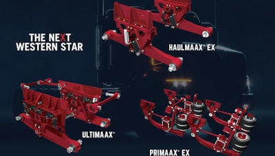 Hendrickson suspensions available on next Western Star truck