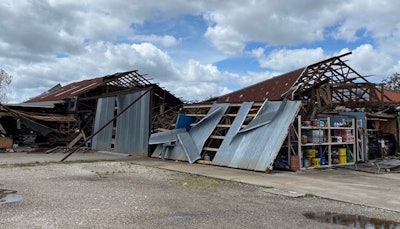 In the middle of both storm paths, Lake Charles Truck Equipment