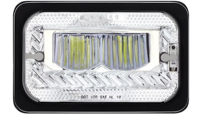 United Pacific Industries Has Expanded Its Commercial Truck Headlight Product Line With The Addition Of A New 4 In X 6 In Heated Led Headlight