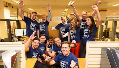 Volvo Group debuted at number 20 on the list of the World’s Best Workplaces in 2020