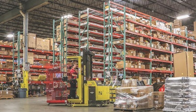 Allstate Peterbilt located its master warehouse in Eagan, Minn., centrally located to its branch stores.