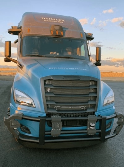 Freightliner’s Gen2 autonomous truck