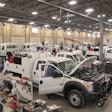 A look inside an Auto Truck Group upfit center.