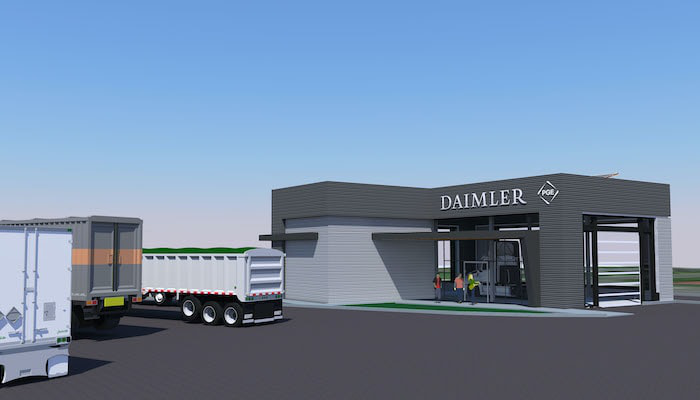 DTNA Electric Island