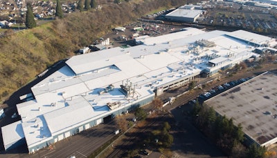 Daimler Trucks North America’s Portland, Ore., truck manufacturing plant.