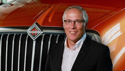 Friedrich Baumann, the new president, Sales, Marketing and Aftersales, Navistar.